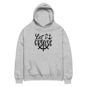 Let's Cruise Unisex oversized hoodie