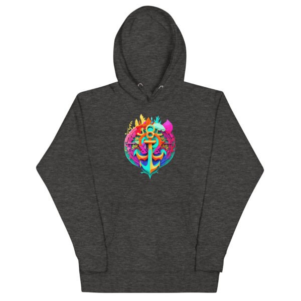 unisex-premium-hoodie-charcoal-heather-front-663c36d797e1c.jpg Vibrant Anchor Unisex Hoodie