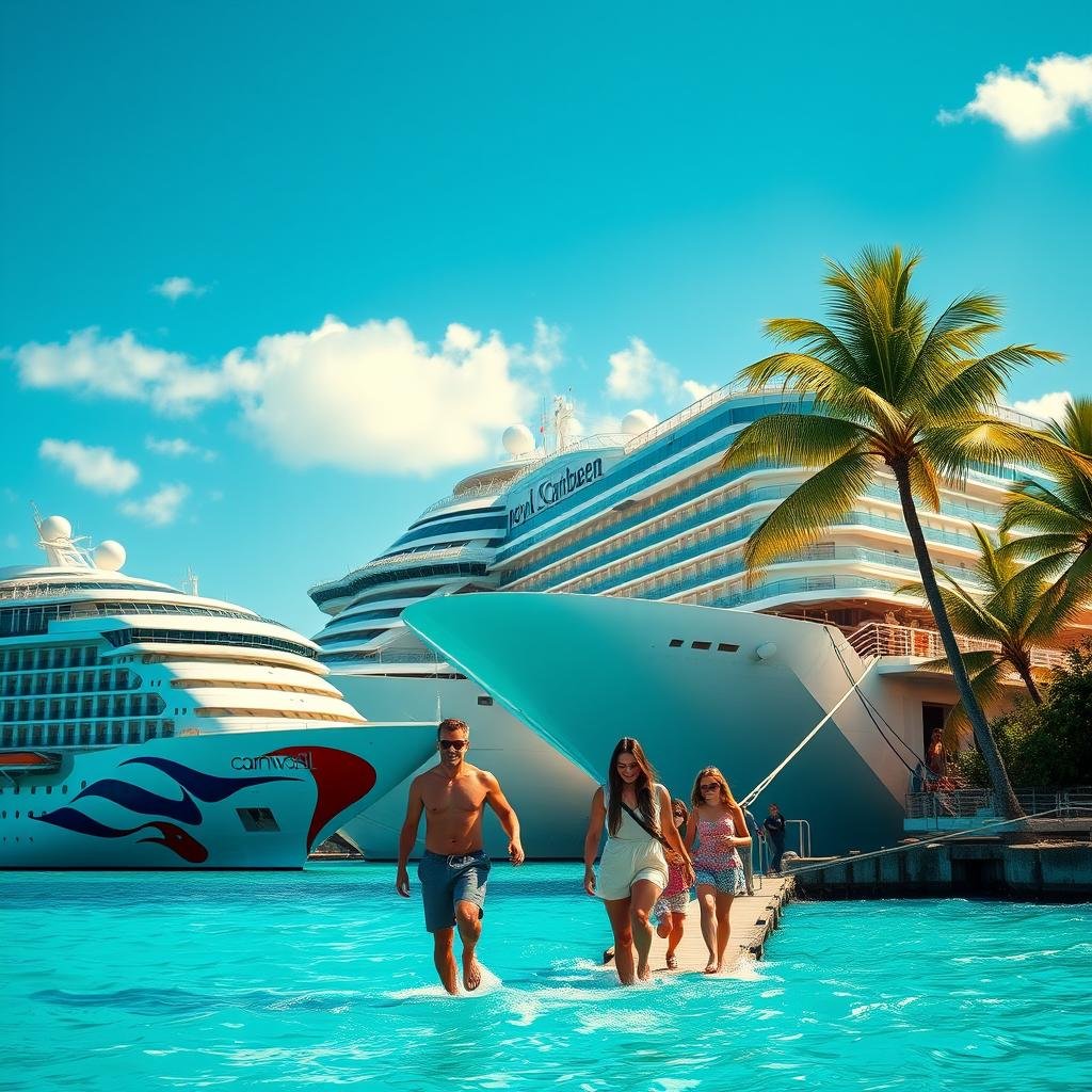 Carnival vs Royal Caribbean family cruise comparison