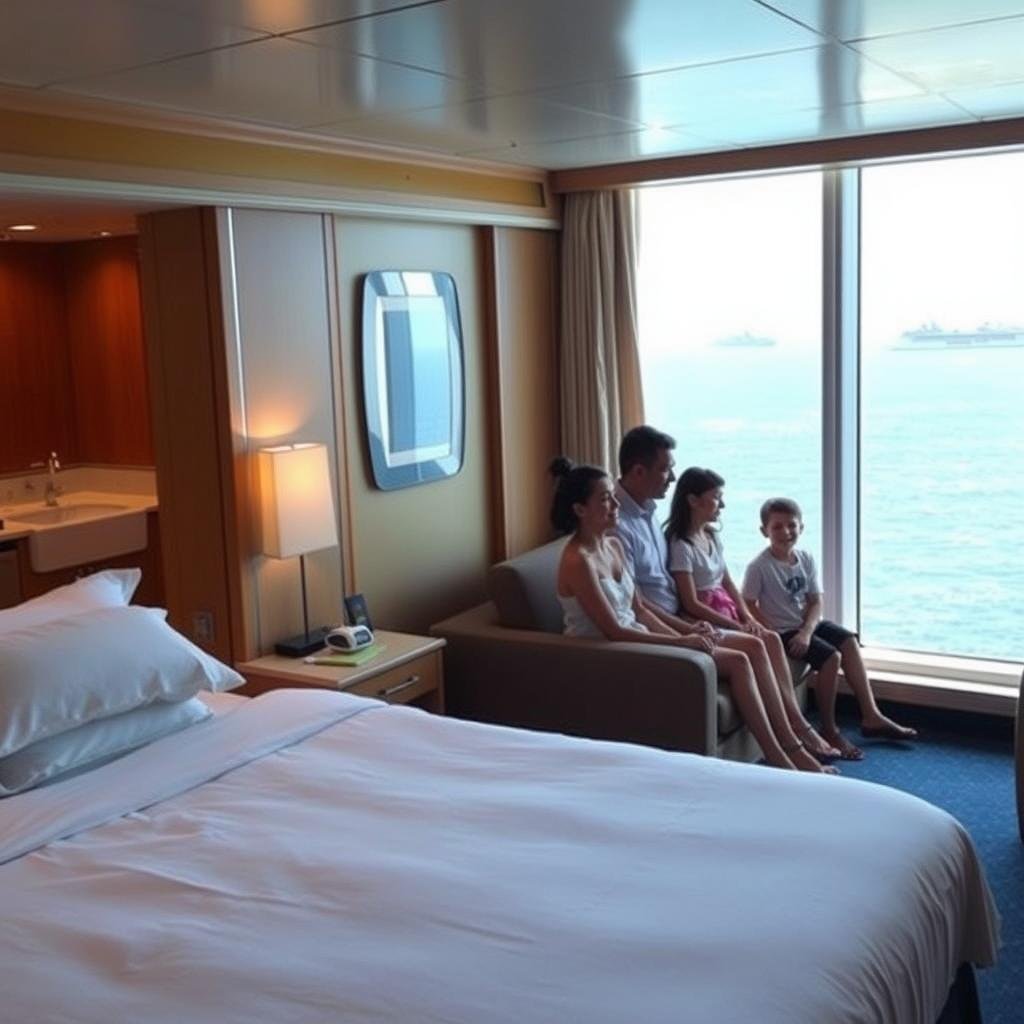 family cruise accommodations