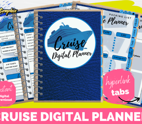 cp1 Cruise Digital Planner for Goodnotes PDF